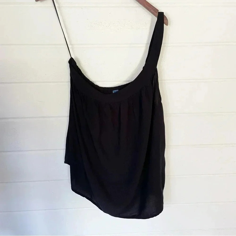 NWT Women's Old Navy Soft-Woven
One-Shoulder Sleeveless Black Top Size Large - Picture 2 of 12